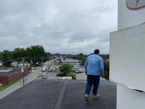 Commercial Roof Inspection by Robinson Roofing