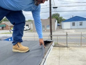 Commercial Roof Inspection by Robinson Roofing