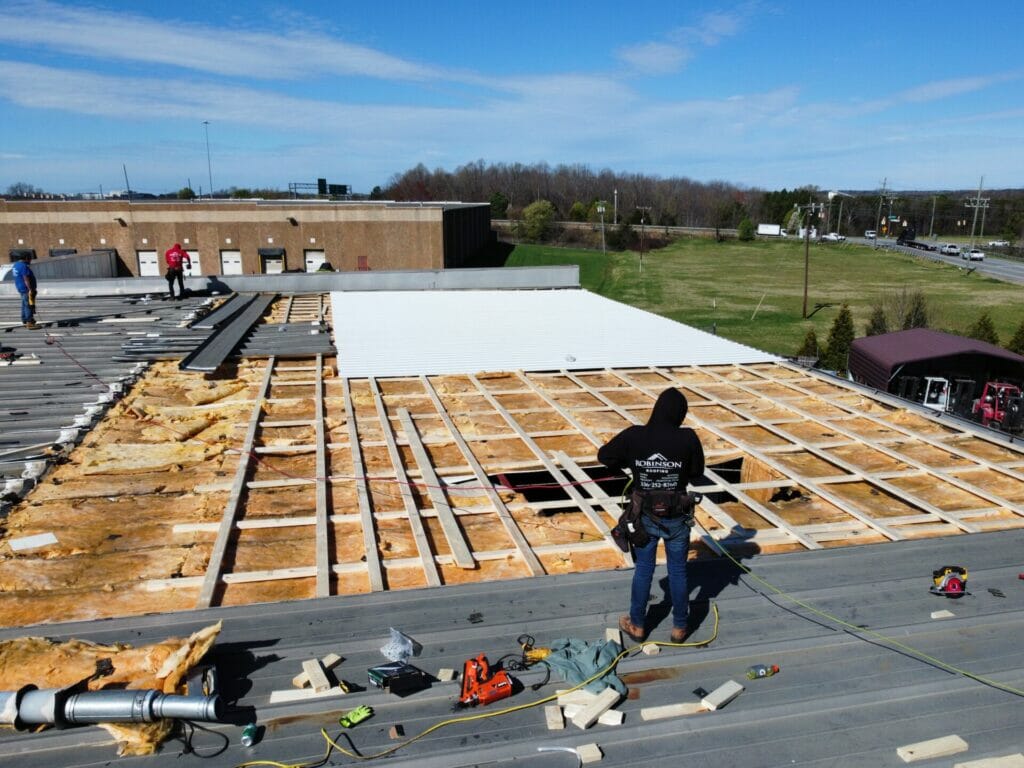 image1 Commercial Roof Install